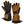 ActionHeat brown and black heated winter gloves with adjustable wrist straps and zippered battery pockets