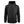 ActionHeat black hooded softshell jacket with front zipper and chest pocket