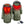 ActionHeat olive green heated parka with faux fur hood and battery pack