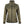 ActionHeat olive green zip up fleece jacket with black trim and pockets