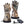ActionHeat camouflage heated gloves with two battery packs and a charging cable