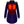 ActionHeat purple hooded heated parka with glowing chest heating elements