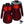 ActionHeat burgundy heated parka showing heating element locations and battery pack
