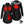 ActionHeat women's heated parka showing heating element dimensions and battery pack placement