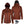 ActionHeat brown hooded heated jacket with front and back view and power bank