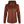 ActionHeat women brown hooded softshell jacket with black zipper and pockets