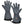 ActionHeat grey fleece heated gloves with battery pocket and touch screen fingertips
