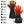 ActionHeat black heated gloves with feature list including battery power, temperature control, and waterproof membrane