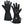 ActionHeat black battery heated gloves with textured palms and wrist battery compartments