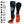 ActionHeat black heated wool blend socks with battery pack and feature list