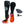 ActionHeat black heated socks with battery packs and charging cables