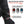 ActionHeat glove touch button temperature control guide showing red white and blue LED settings