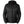 ActionHeat black hooded puffer jacket with front zipper and chest pocket