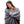 Woman wrapped in a grey ActionHeat fleece blanket