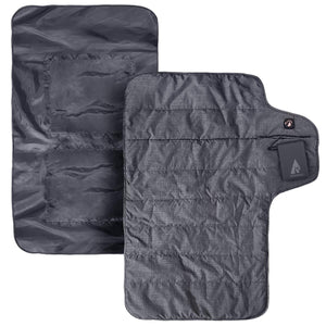 ActionHeat grey quilted heated seat pad with power bank