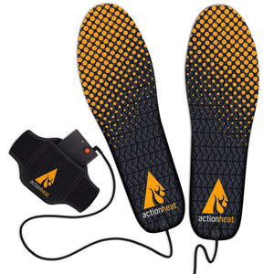 ActionHeat heated insoles with battery pack and connecting cables