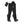 ActionHeat black battery heated socks with external battery pack