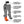 ActionHeat battery powered heated socks with labeled features showing battery packs and heating elements