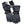 ActionHeat grey battery powered heated gloves with adjustable wrist straps