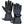 ActionHeat black heated gloves with adjustable wrist straps and textured palms