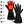 ActionHeat battery powered heated gloves with feature icons and text