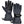 ActionHeat black heated gloves with adjustable wrist straps and textured palms
