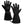 ActionHeat black heated gloves with textured palms and adjustable wrist cuffs