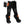 ActionHeat black battery heated socks with orange logo and grey accents