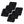 ActionHeat black rectangular heating pads arranged in a stack