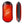 ActionHeat red rechargeable hand warmer with black trim and geometric pattern