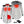 ActionHeat white puffer jacket showing heating element locations and battery pack