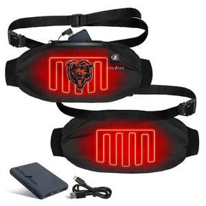 ActionHeat Chicago Bears heated hand warmer muff with battery pack and charging cable