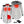 ActionHeat white hooded puffer jacket showing internal heating element locations and battery pack