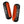 Two ActionHeat rechargeable hand warmers with black casing and orange hexagonal heating surface