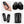 ActionHeat black rechargeable battery packs shown from multiple angles