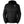 ActionHeat black hooded puffer jacket with Dallas Cowboys star logo and power button on chest