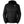 Black Denver Broncos heated puffer jacket with hood and team logo