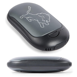 ActionHeat rechargeable hand warmer with Detroit Lions logo