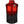 Green Bay Packers heated vest with red glowing heating elements and front zipper closure