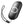 Black portable power bank with a horseshoe logo and attached wrist strap