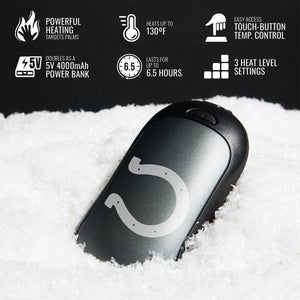 ActionHeat hand warmer features including heating capacity, battery life, and temperature control settings