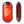 ActionHeat red and black rechargeable hand warmer with hexagonal pattern
