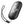ActionHeat black rechargeable hand warmer with wrist strap