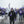 Man wearing ActionHeat jacket and Minnesota Vikings beanie at a tailgate party