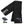 ActionHeat black New England Patriots heated scarf with battery pack and charging cable