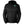 ActionHeat black hooded puffer jacket with New York Jets logo and front zipper