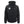 Black Pittsburgh Steelers softshell hooded jacket with front zipper and team logo