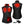 ActionHeat Steelers heated vest showing heating element locations and battery pack
