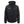 Black Seattle Seahawks softshell hooded jacket with front zipper and team logo