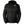 Black Washington Commanders hooded puffer jacket with team logo and branding